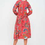 Caren Printed Dress