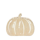 Adams & Co. - 60296 - 5x4 wood chunky shape PUMPKIN FALL AUTUMN Decor