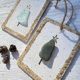 Sook & Hook - Christmas Tree Sea Glass Ornament