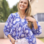 Dolma - Anjou Top Navy White