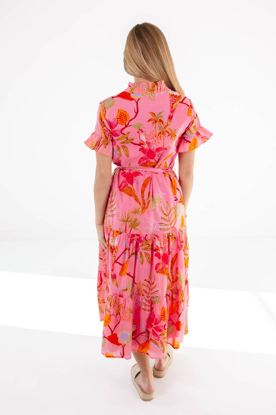 J.Marie Collections - Playa Button Up Midi Dress