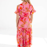 J.Marie Collections - Playa Button Up Midi Dress