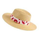 Shiraleah - CLAUDIA TOTE AND HAT SET,RED