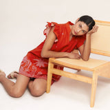 FLYING TOMATO - A printed woven mini dress - ID23342