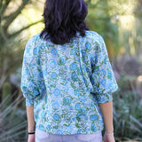 Dolma - Anjou Top O/S Turquoise Sage
