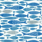 Boston International - Paper Cocktail Napkins Pack of 20 School Of Fish