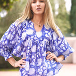 Dolma - Anjou Top Navy White