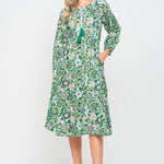 Sandra Printed Dress