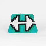 Piti Cuiti - YUCATAN BLUE MULTICOLOR CLUTCH