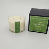 Legrify Inspired Luxury Candles & Home Fragrance - Fraser Fir Classic Glass 2 Wick Soy Candle