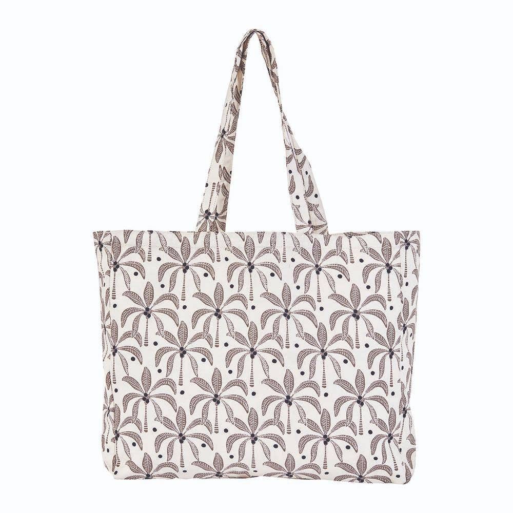 rockflowerpaper - PALM BUNCH Little Shopper Tote Bag