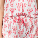 The Royal Standard - Elephant Stomp Sleep Pants   White/Pink   -Asst.