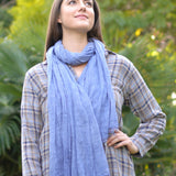Dolma - Stone Washed Cotton Scarf Salmon (Multiple Colors Inside)