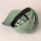 Fashion City - Salty Beach Text Embroidery Baseball Cap