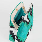 Piti Cuiti - YUCATAN BLUE MULTICOLOR CLUTCH