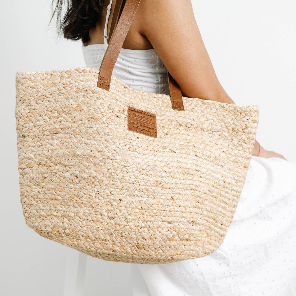 ShoreBags - Jute Seagrass Island Beach Tote