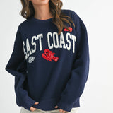 AEMI + CO - 9134GK Modern Vintage Graphic Fleece Pullover