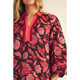 STYLE USA - NEW Floral Jacquard Dress