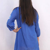 Dolma - Elana Mini Dress Blue