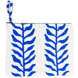 Anju Jewelry - Block-Printed Canvas Zipper Pouch