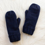Panache Apparel Co. - Navy Knit Mittens