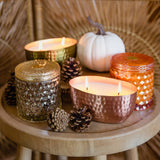 The SOi Company - Pumpkin Chai Candle Gold OVAL Brass Bowl 18oz Candle