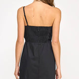 Strut & Bolt - Knotted Flower Bow Mini Dress