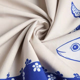 Rosa Clothing - Vacation ocean fish print strap dress back elastic