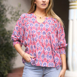 Dolma - Anjou Top Navy Pink