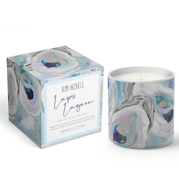 Annapolis Candle - Kim Hovell Collection - Lapis Lagoon Boxed Candle