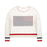 Shiraleah - AMERICAN FLAG MESH SWEATER