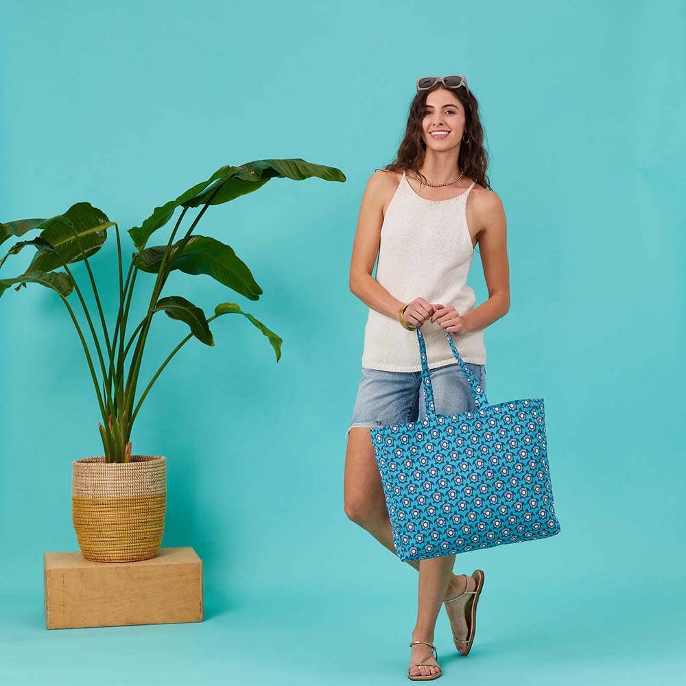 rockflowerpaper - TURTLES Little Shopper Tote Bag