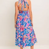 FLYING TOMATO - A printed woven midi dress - ID22729