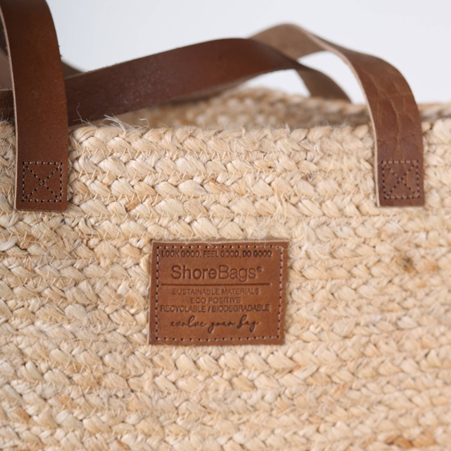 ShoreBags - Jute Seagrass Island Beach Tote