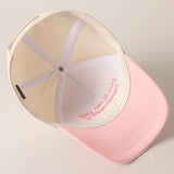 Fashion City - Put it on my husband's tab Embroidery Canvas Cap