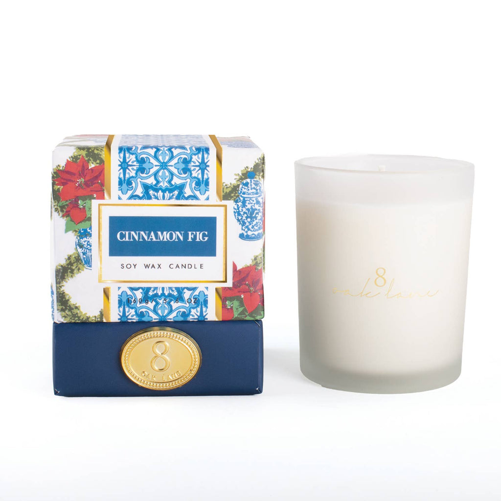 8 Oak Lane - Cinnamon Fig 5.6oz Soy Wax Candle