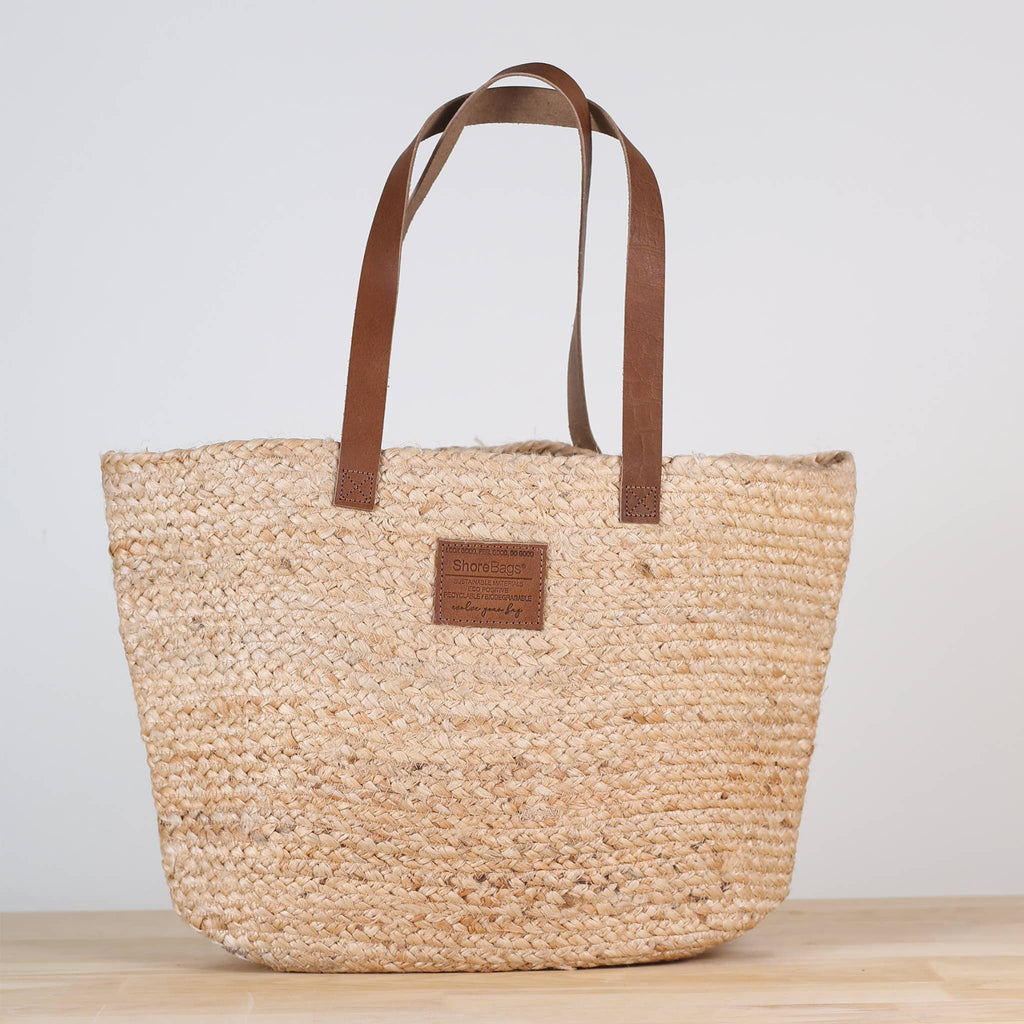 ShoreBags - Jute Seagrass Island Beach Tote