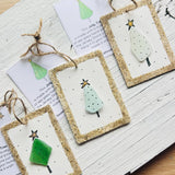 Sook & Hook - Christmas Tree Sea Glass Ornament