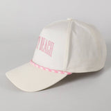 Fashion City - SALTY BEACH Lettering Embroidered Trucker Hat