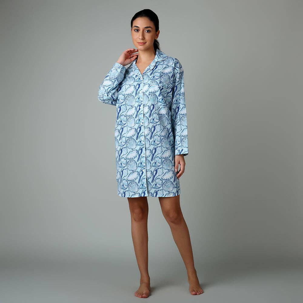 Mahogany - Shells on the Beach Nightshirt