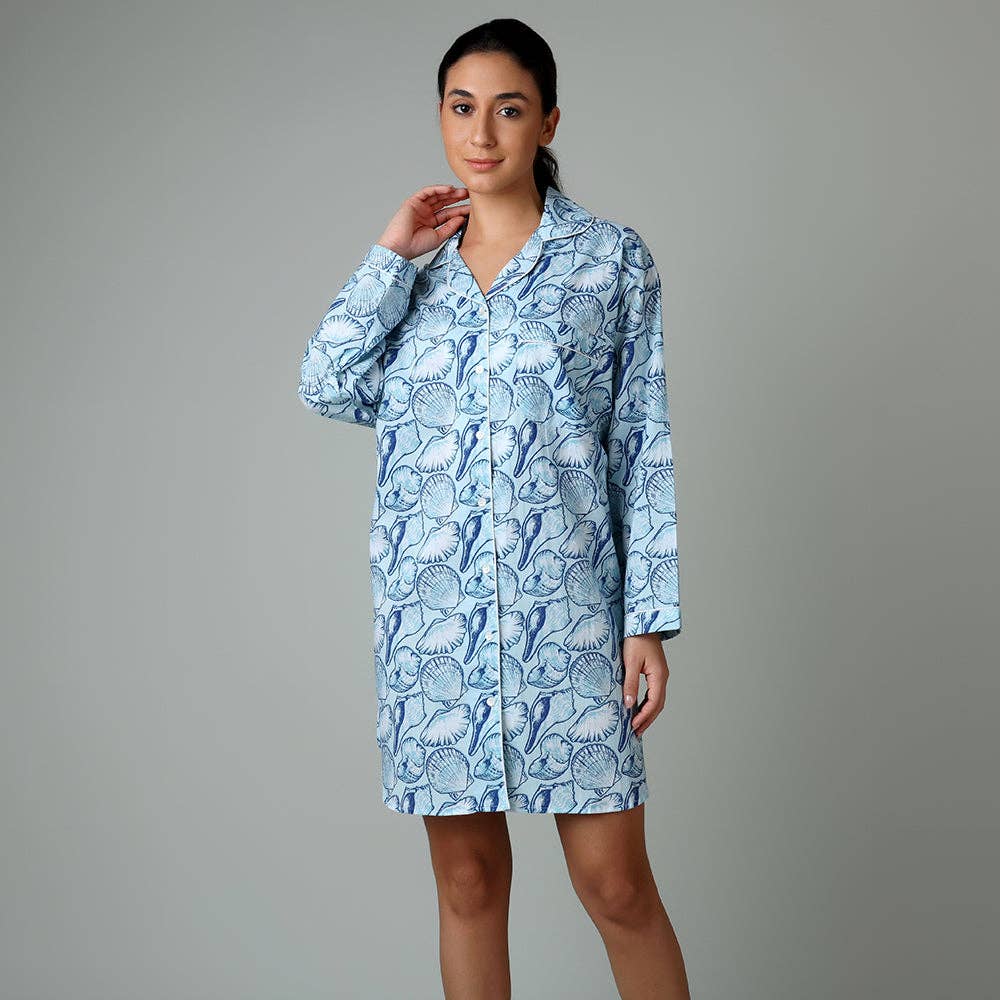 Mahogany - Shells on the Beach Nightshirt