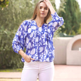 Dolma - Anjou Top Navy White