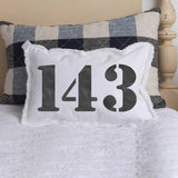 Rustic Marlin - 732 zip code Lumbar Pillow