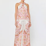 Current Air - Printed Halter Neck Top