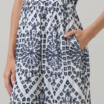 Sugarlips - At Sea Eyelet Zayla Midi Dress