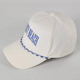Fashion City - SALTY BEACH Lettering Embroidered Trucker Hat