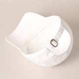 Fashion City - Salty Beach Text Embroidery Baseball Cap