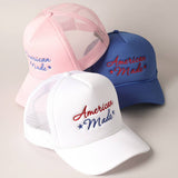 Fashion City - American Made Embroidery Mesh Back Trucker Hat