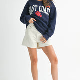 AEMI + CO - 9134GK Modern Vintage Graphic Fleece Pullover 2