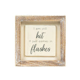 Adams & Co. - 11943 - 5x5 wood frame sign (HOT)  home decor gift